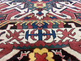 Fine Antique Caucasian Kazak Wool Rug 4'9" x 7' 2"