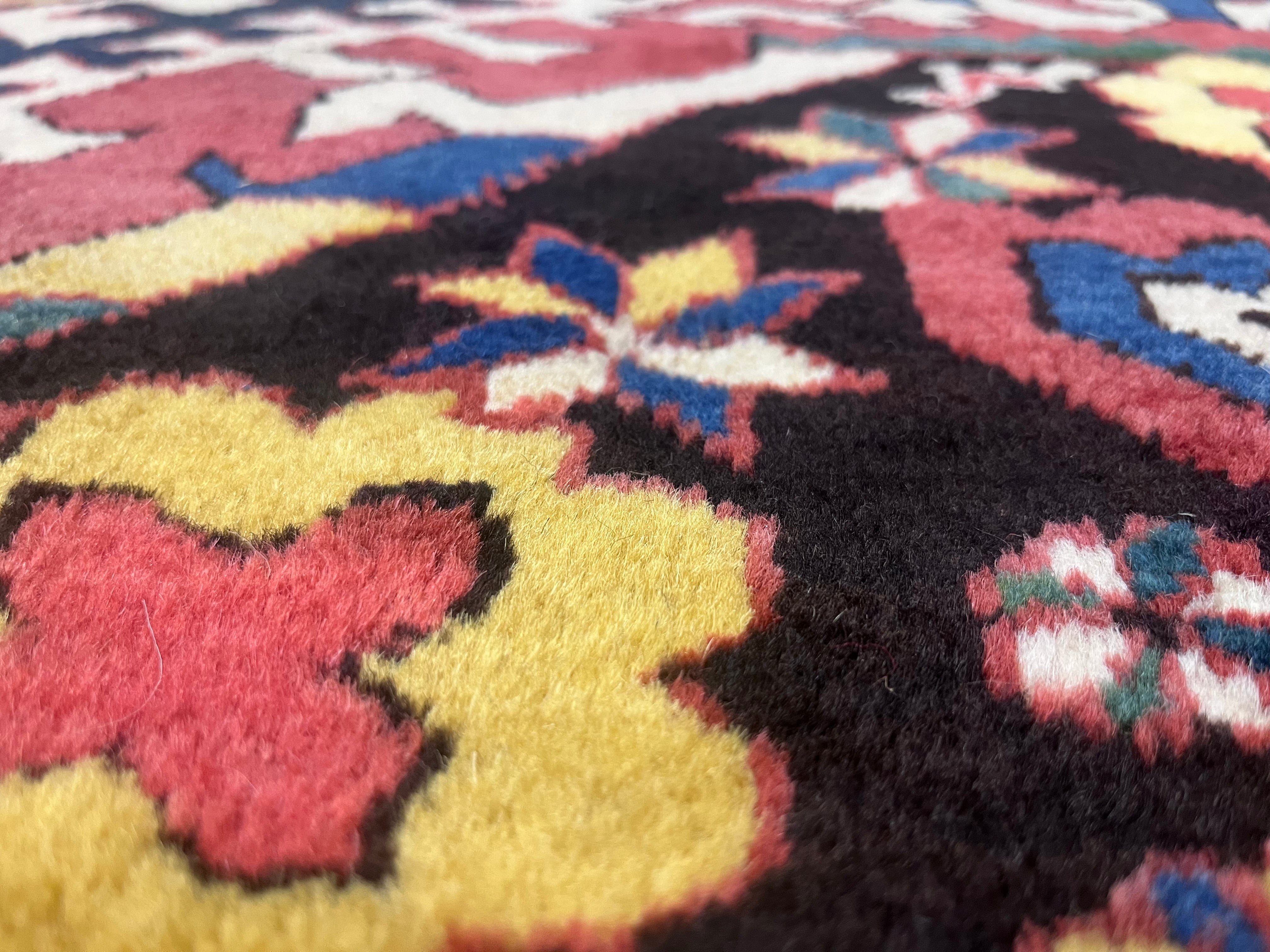 Fine Antique Caucasian Kazak Wool Rug 4'9" x 7' 2"