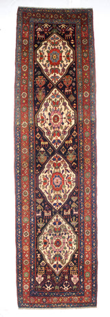 Antique  Bakhshayesh Long Rug 3'2" x 12' 0"