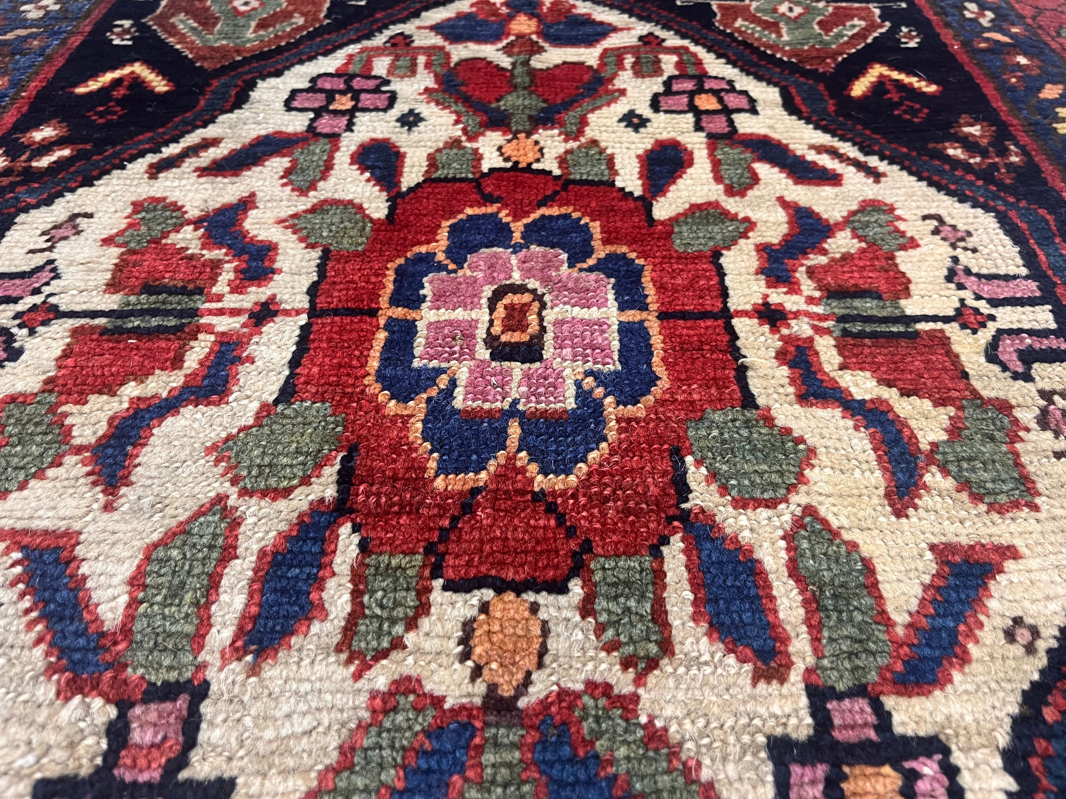 Antique  Bakhshayesh Long Rug 3'2" x 12' 0"