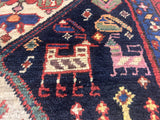 Antique  Bakhshayesh Long Rug 3'2" x 12' 0"