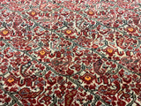 Antique  Mishan Malayer Rug 4'3" x 6' 6"