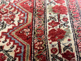 Antique  Mishan Malayer Rug 4'3" x 6' 6"