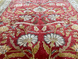 Antique Silk Rug 4'4" x 6' 6"