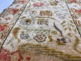 Antique Silk Rug 4'4" x 6' 6"