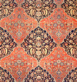 Antique  Mohtasham Kashan Rug 10' 4'' x 14' 6''