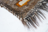Vintage Tribal Gabbeh Rug 3'3'' x 6'3''