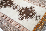 Vintage Tribal Gabbeh Rug 3'3'' x 6'3''