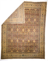 Fine Antique  Haji Jalili Tabriz Rug 10'6" x 13' 7"