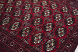 Vintage Bokara Rug 4'0" x 5'10''