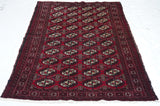 Vintage Bokara Rug 4'0" x 5'10''