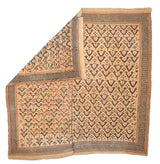 Fine and Rare Antique Turkish Verheh Kilim Flat Weave Wool Rug 6' 2'' x 6' 3''