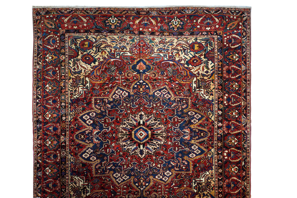 Vintage Bakhtiari Rug 12'8'' x 15'4''