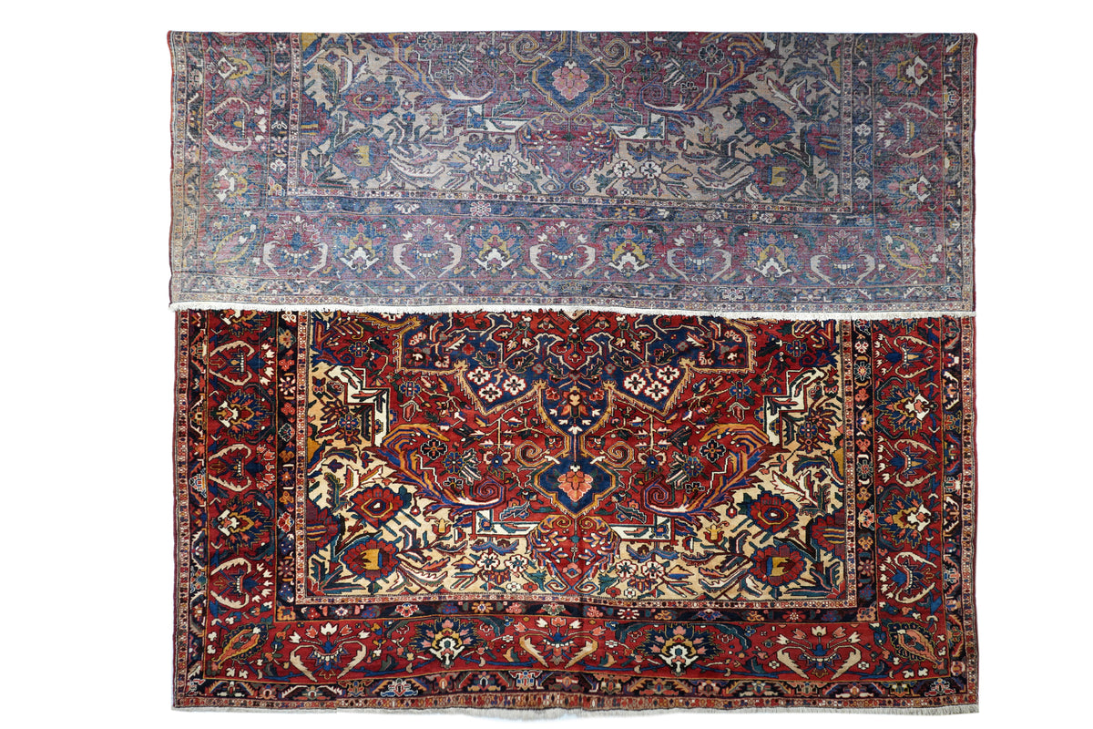 Vintage Bakhtiari Rug 12'8'' x 15'4''