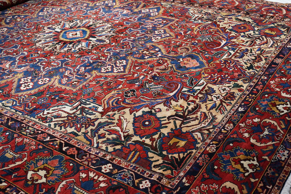 Vintage Bakhtiari Rug 12'8'' x 15'4''