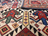 Fine Antique Caucasian Akstafa Rug 2'8" x 5' 8''
