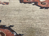 Antique  Afshar Rug 3'4" x 4' 0"