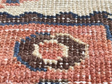 Antique  Afshar Rug 3'4" x 4' 0"