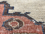 Antique  Afshar Rug 3'4" x 4' 0"