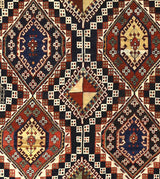 Antique Caucasian Shirvan Rug 5'10" x 10' 8''