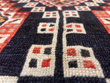Antique Caucasian Shirvan Rug 5'10" x 10' 8''