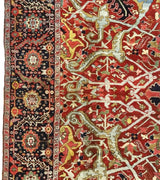 Antique  Heriz Rug 8'8" x 10' 9''