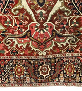Antique  Heriz Rug 8'8" x 10' 9''