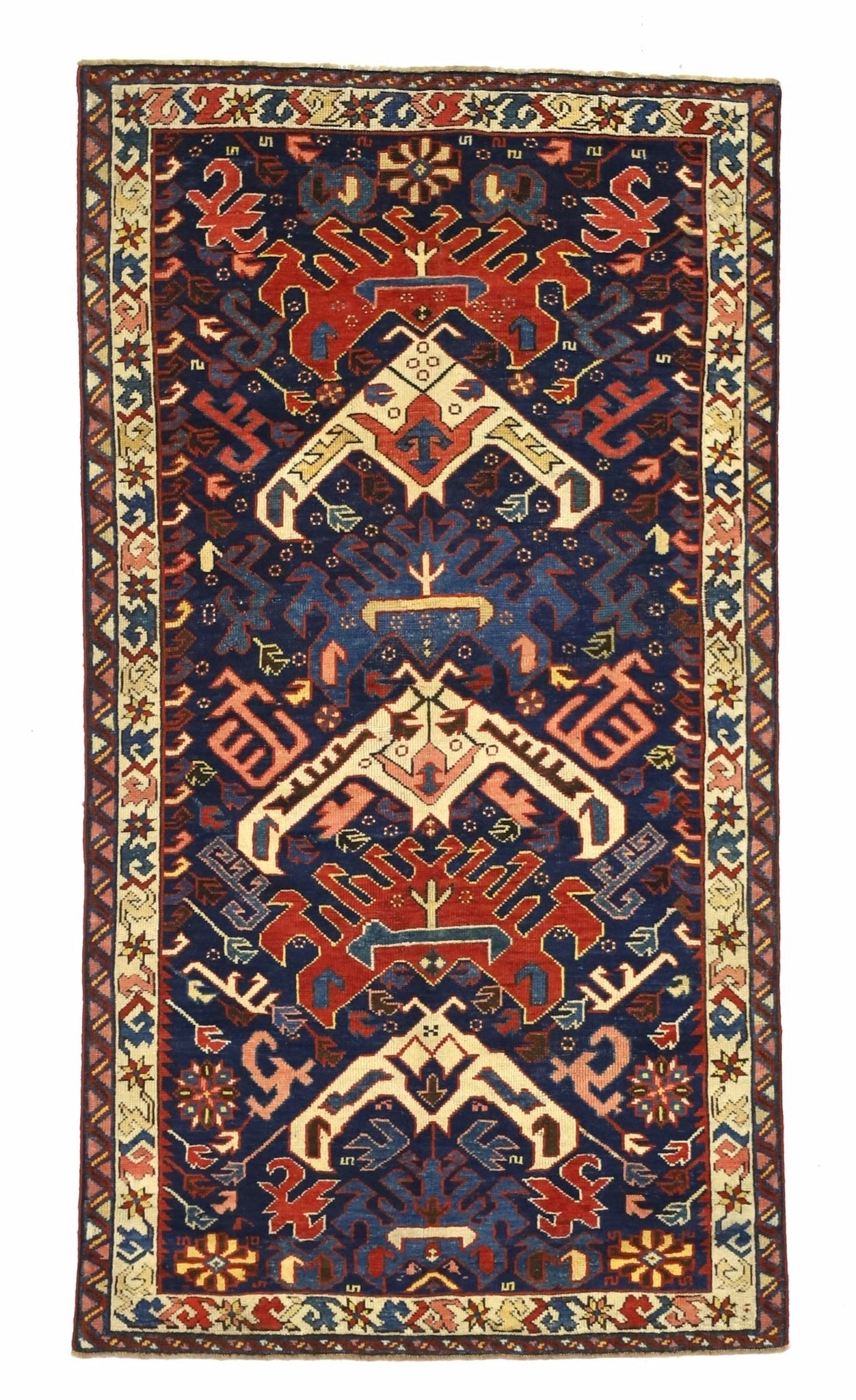 Antique  Zehour Rug 2'9" x 5' 1"