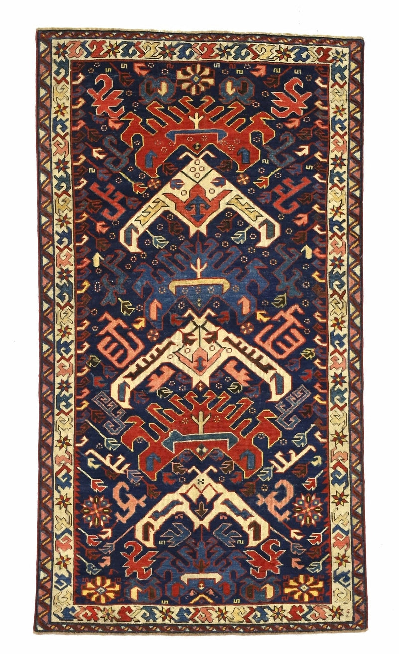 Antique  Zehour Rug 2'9
