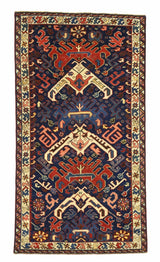 Antique  Zehour Rug 2'9" x 5' 1"