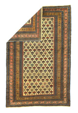Antique Caucasian Kuba Rug 3'6" x 5' 4''