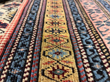 Antique Caucasian Kuba Rug 3'6" x 5' 4''