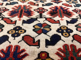 Antique Caucasian Kuba Rug 2'11" x 5' 3''