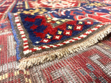 Antique Caucasian Kazak Rug 5'1" x 7' 4''