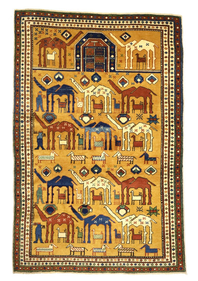 Antique NW  Rug 4' 6