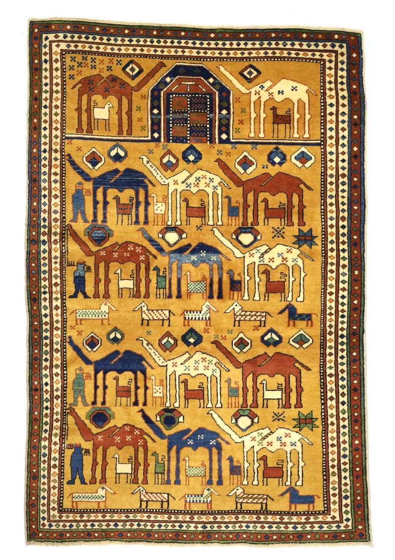Antique NW  Rug 4' 6