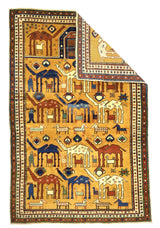 Antique NW  Rug 4' 6" x 6' 10"