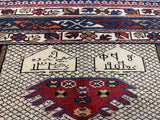 Antique Caucasian Kuba Shirvan Rug 4'0" x 6' 2"