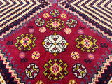 Antique SW Tribal Rug 3'11" x 7' 2''