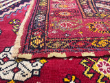 Antique SW Tribal Rug 3'11" x 7' 2''
