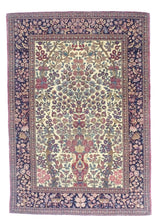 Antique Persian Tehran Rug 4'7" x 6' 6"