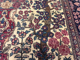 Antique Persian Tehran Rug 4'7" x 6' 6"