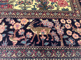 Antique Persian Tehran Rug 4'7" x 6' 6"