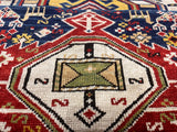 Antique Caucasian Shirvan Rug 3'9" x 8' 11''