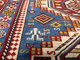 Antique Caucasian Shirvan Rug 3'9" x 8' 11''