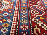 Antique Caucasian Shirvan Rug 3'9" x 8' 11''
