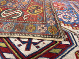 Antique Caucasian Shirvan Rug 3'9" x 8' 11''