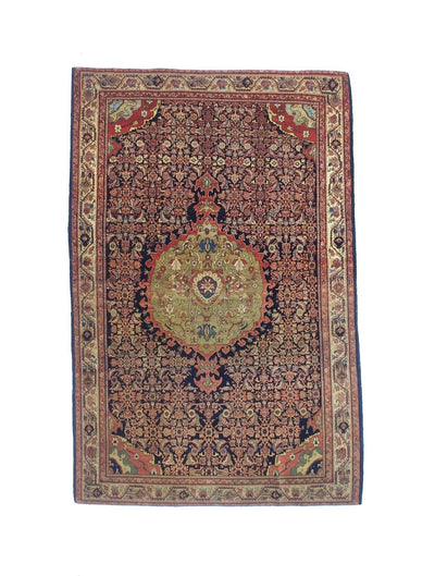 Antique  Farahan Rug 4' 4