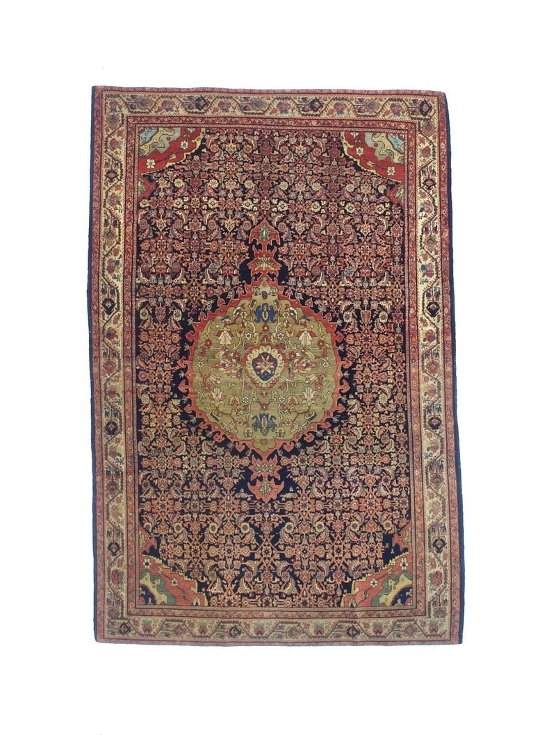 Antique  Farahan Rug 4' 4