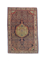 Antique  Farahan Rug 4' 4" x 6' 7"